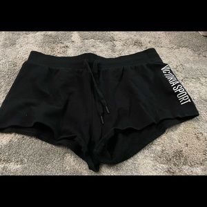 Victoria’s Secret sport black shortie shorts medium M